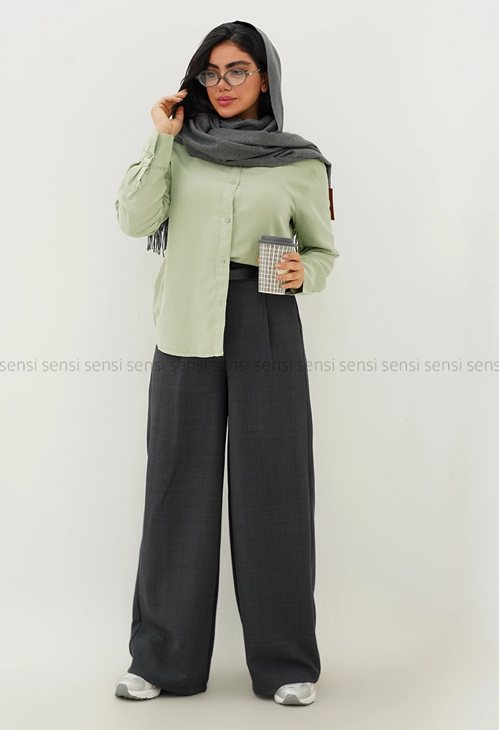 شومیز پوپلین پشت پیله کد1005103